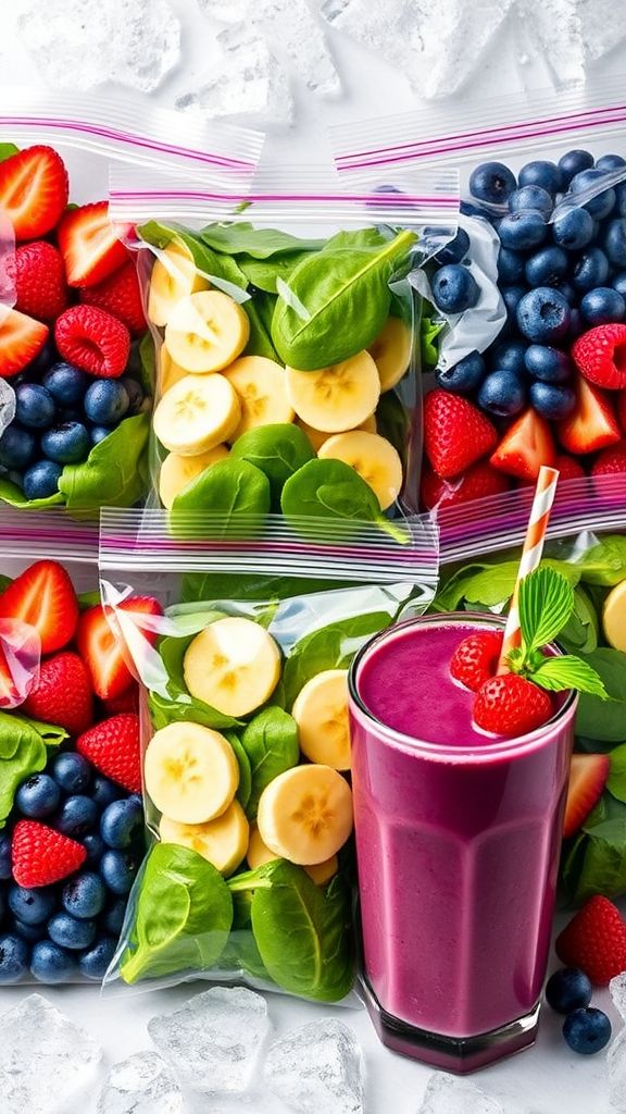 Smoothie Pack Freezer Faves