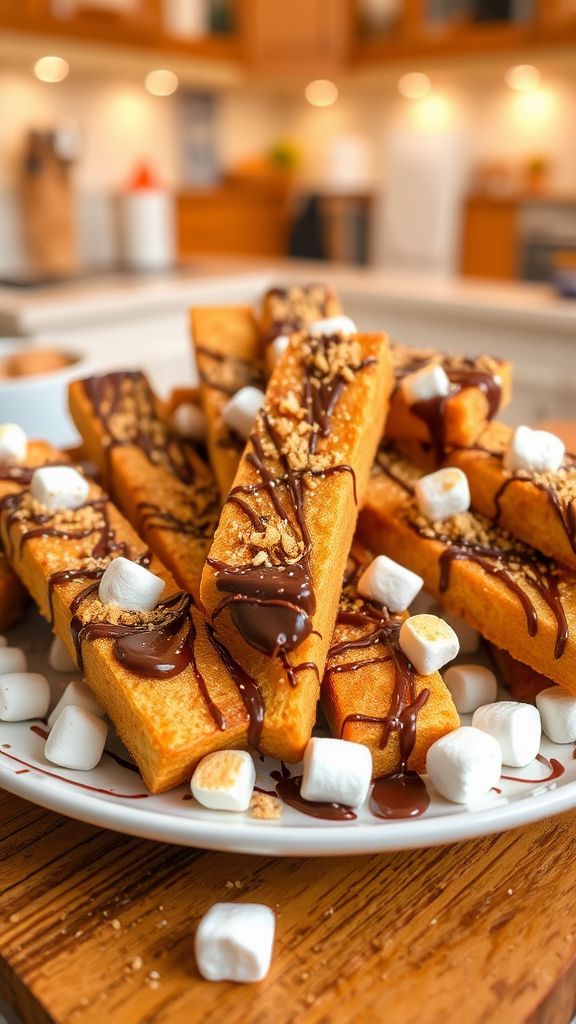 S'mores French Toast Sticks