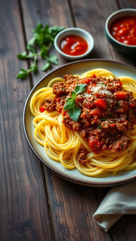 Spaghetti Squash Bolognese Delight  