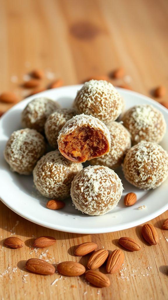 Spiced Almond and Date Balls  