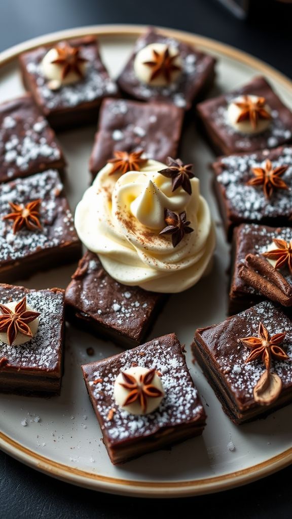 Spiced Chai Brownie Bites