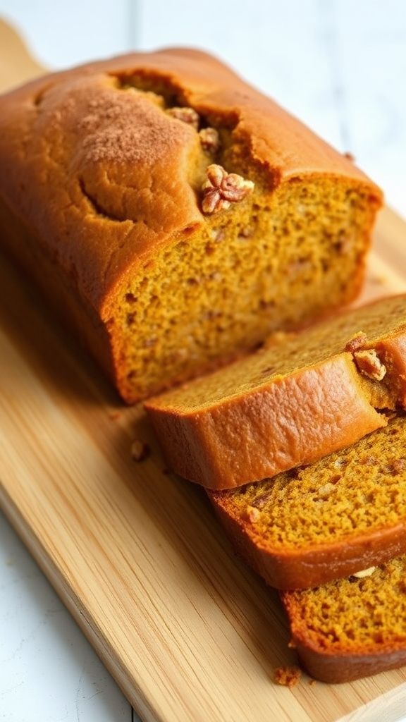 Spiced Pumpkin Banana Bread  