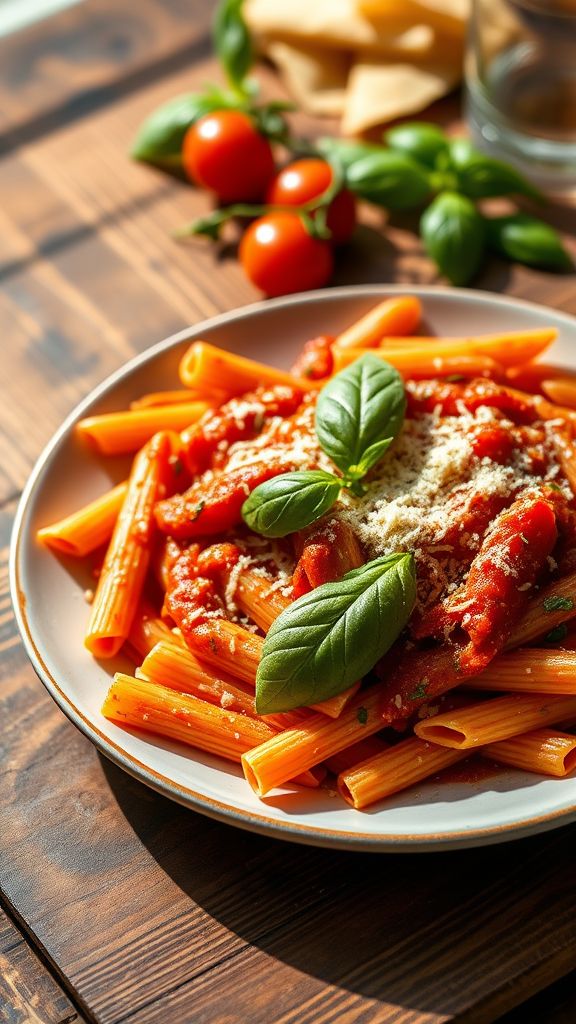 Spicy Arrabbiata Penne  