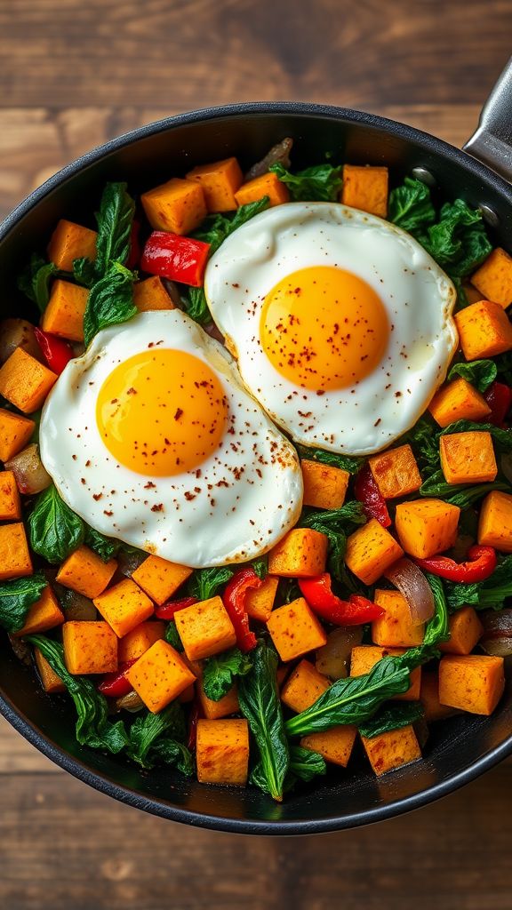 Sweet Potato and Kale Hash