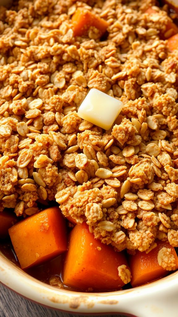 Sweet Potato & Apple Crunch