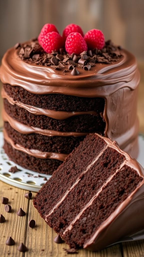 Ultimate Chocolate Bliss Cake