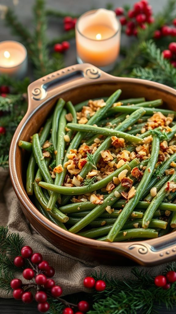 vegan green bean casserole recipes for the holidays