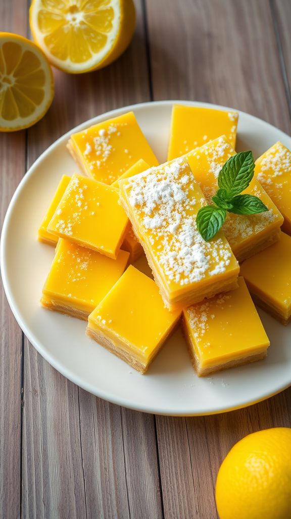 Vegan Lemon Bars