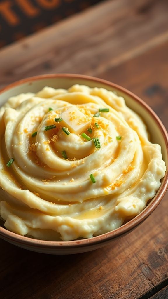 Vegan Mashed Potatoes with Nutritional Yeast