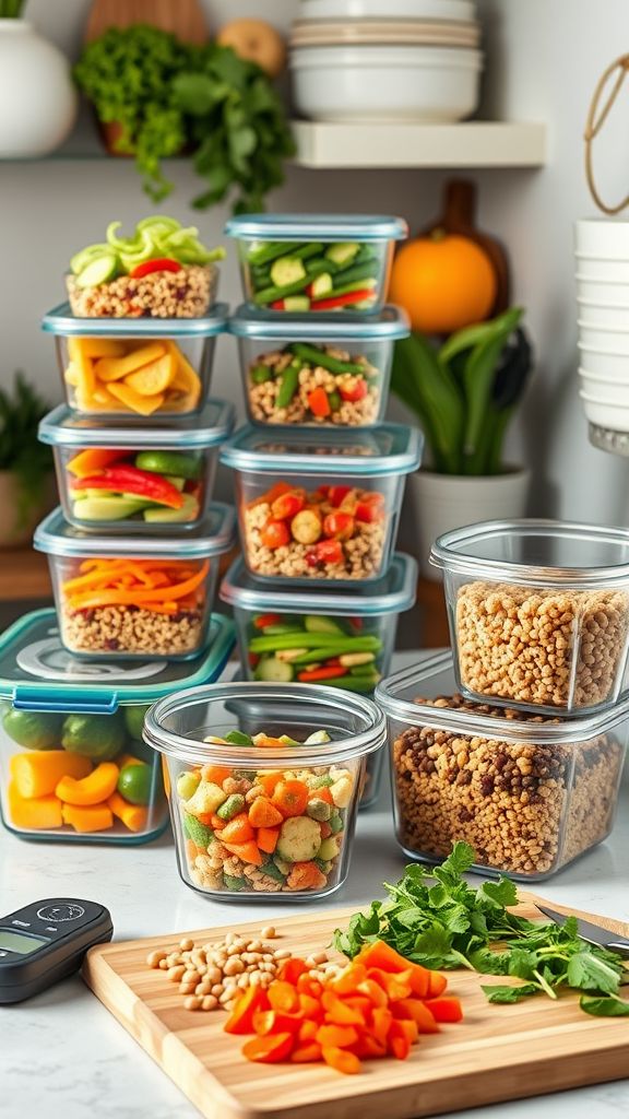 vegan meal prep ideas to save time and stress