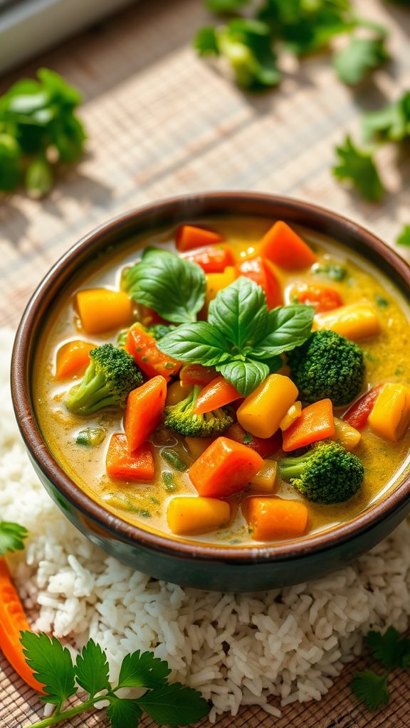 Vegan Thai Green Curry  