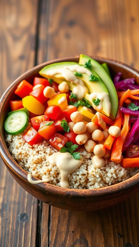 Veggie-Packed Buddha Bowl  