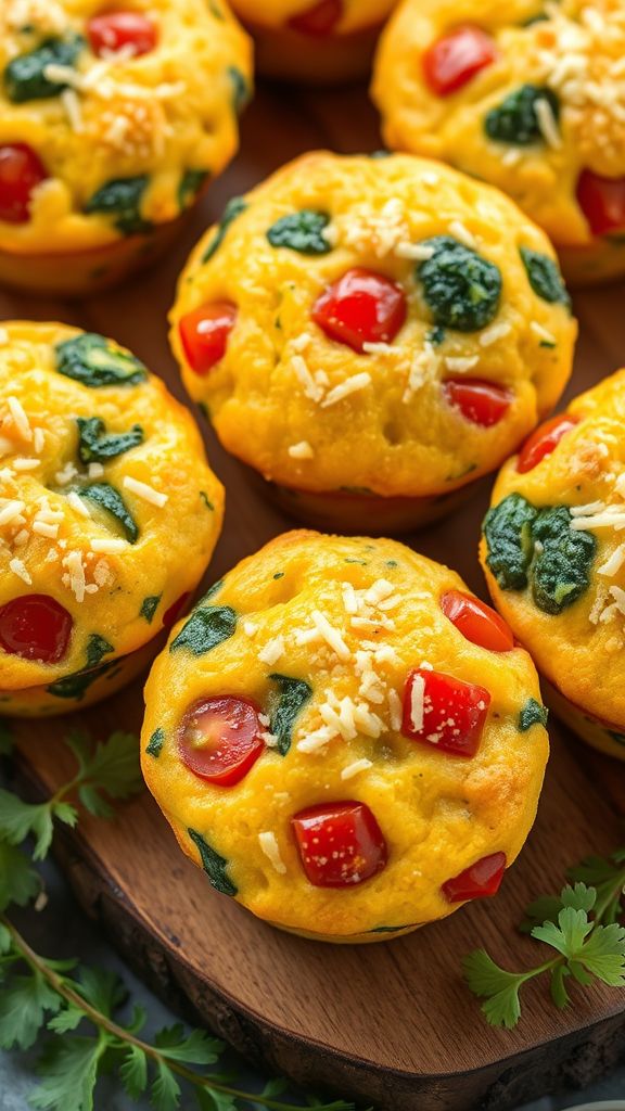 Veggie-Packed Egg Muffins