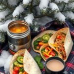 winter camping lunch ideas that are portable and delicious