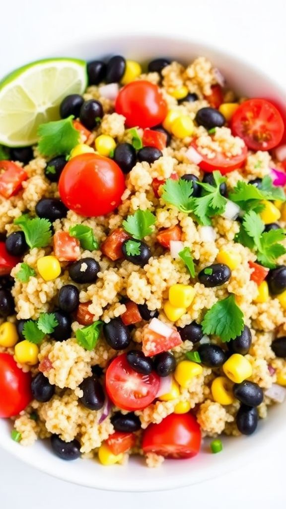 Zesty Quinoa & Black Bean Salad