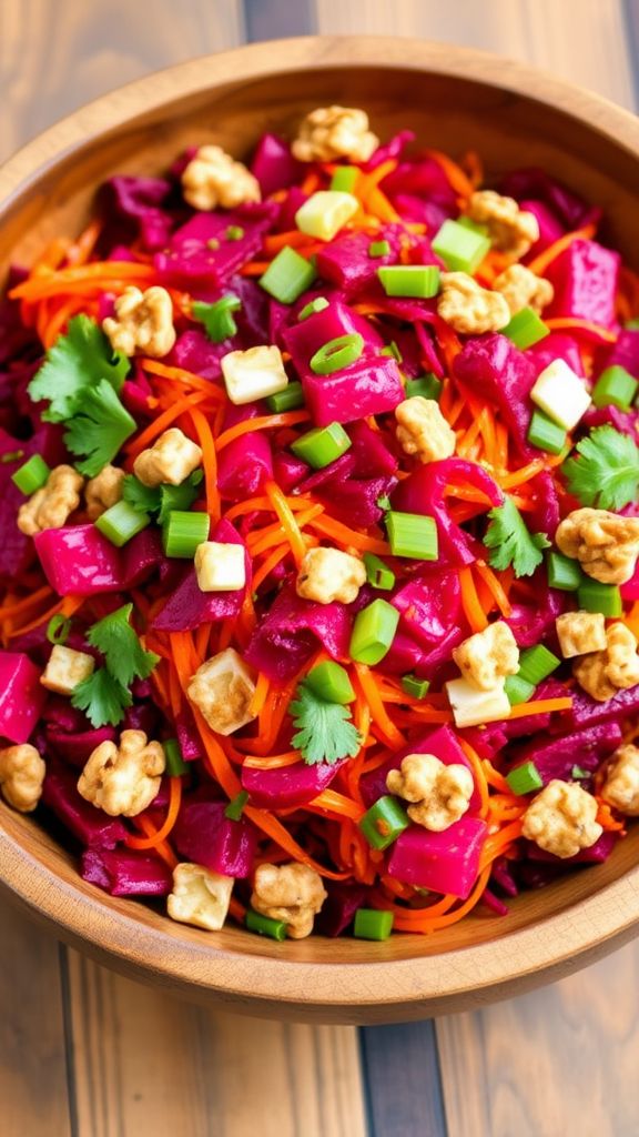 Zesty Raw Beet Salad