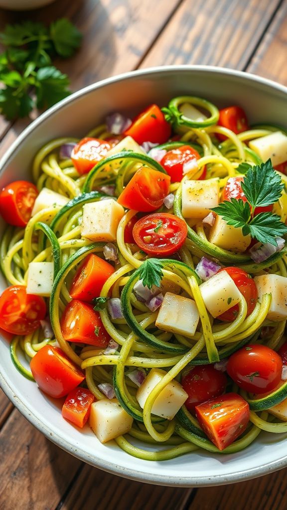 Zucchini Noodle Salad  