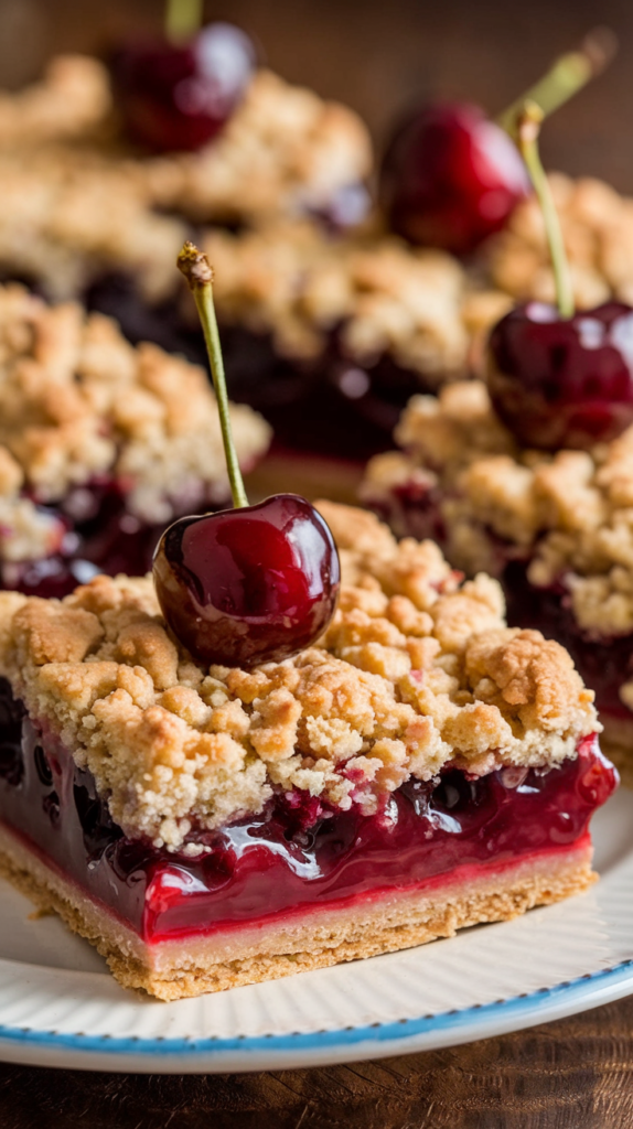 Cheerleader Cherry Pie Bars