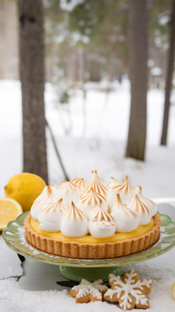 End Zone Lemon Meringue Tart