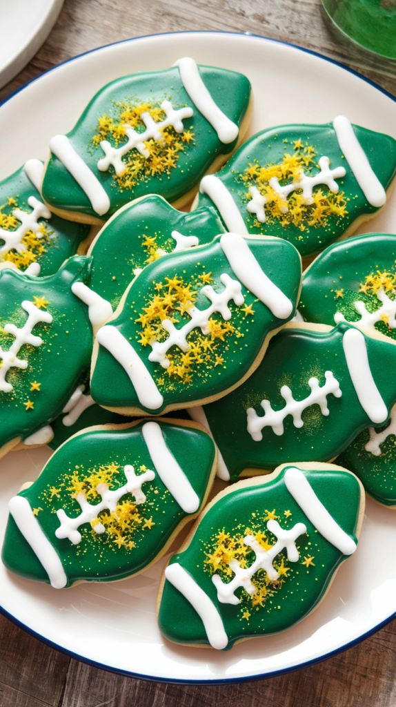 Field Goal Frosted Cookies