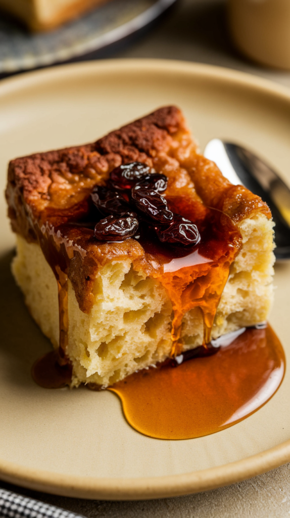 Irish Soda Bread Pudding with Whiskey Sauce