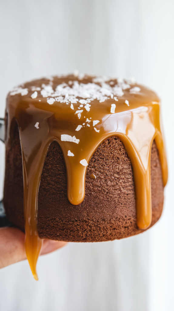 Salted Caramel Keto Mug Cake