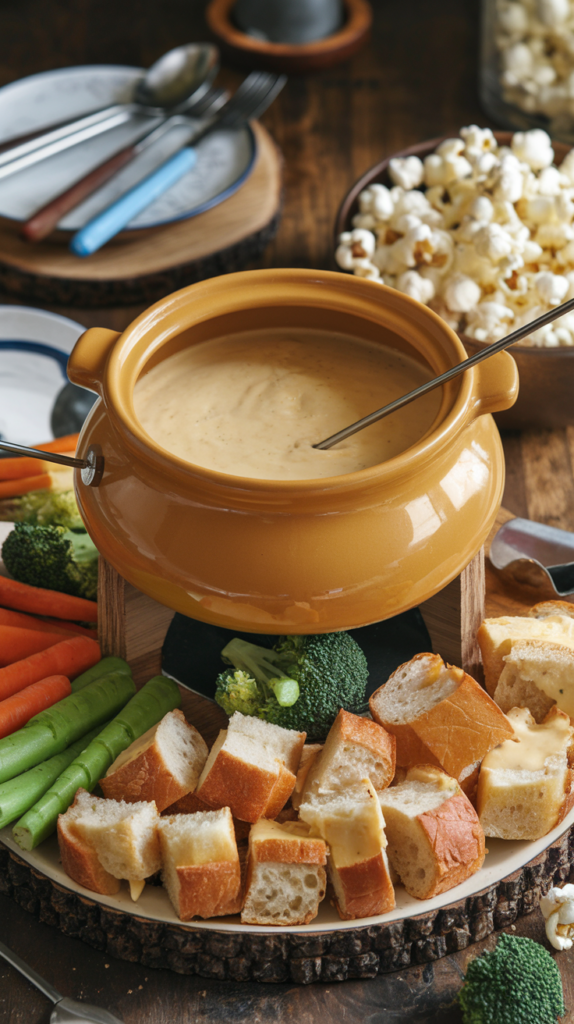 Savory Beer Cheese Fondue