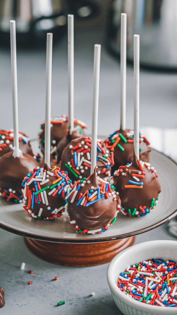 Super Bowl Snack Cake Pops