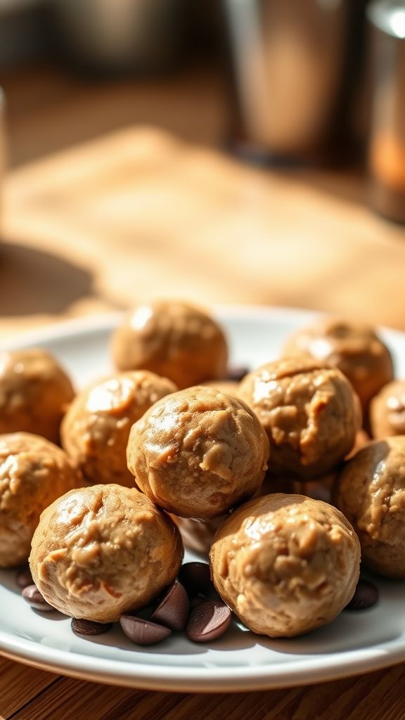 Almond Butter Protein Balls  