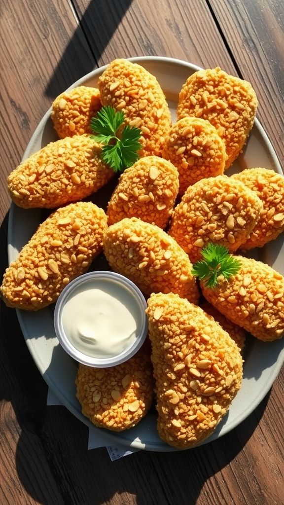 Almond-Crusted Chicken Tenders  