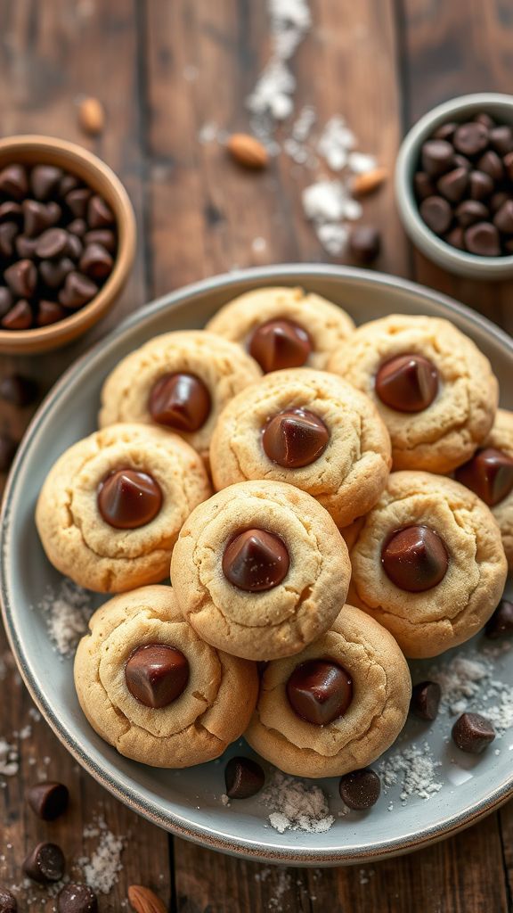 Almond Flour Chocolate Chip Delights