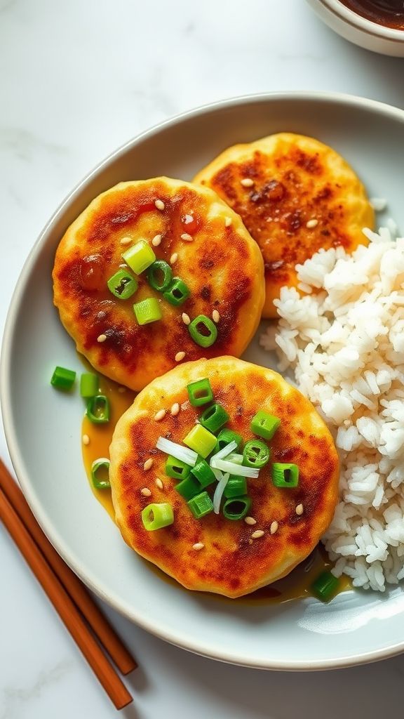 Asian-Inspired Egg Foo Young  