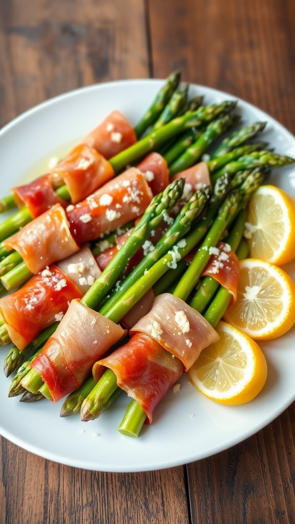 Asparagus and Prosciutto Bundles