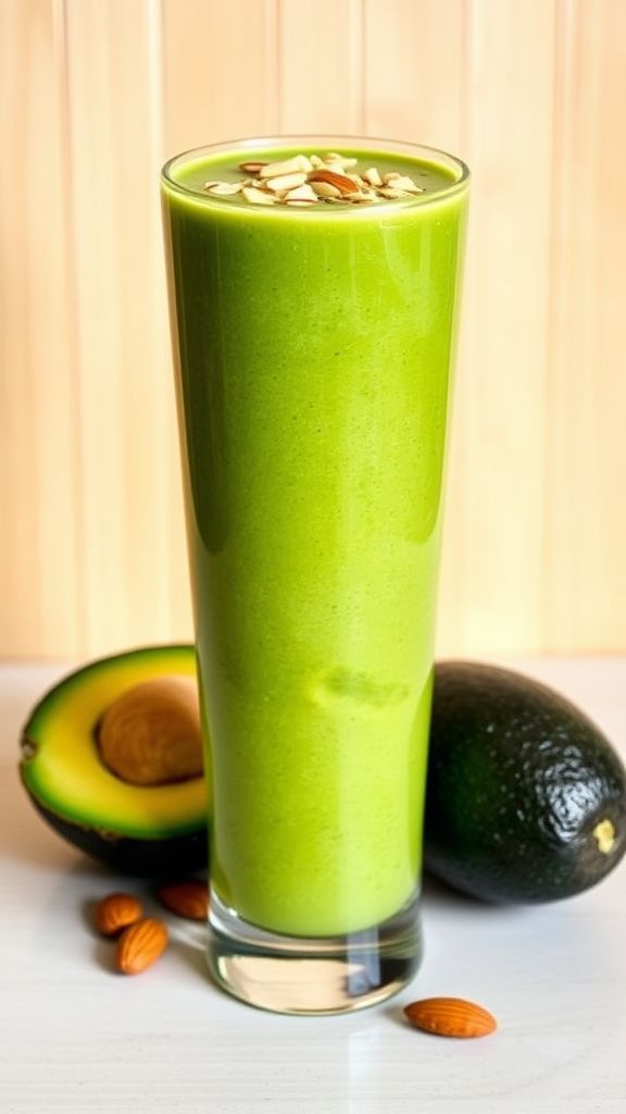 Avocado Almond Bliss Smoothie  