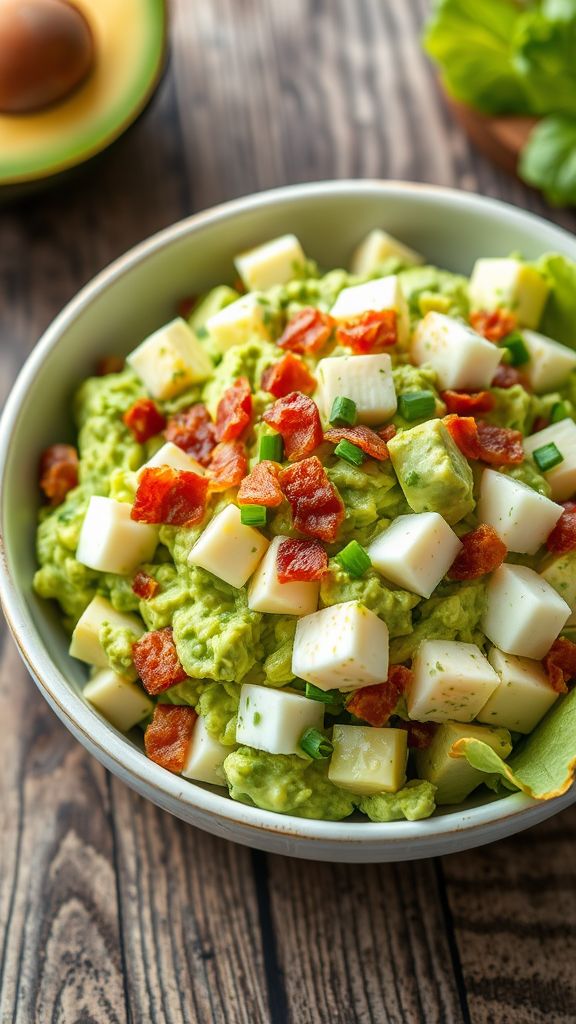 Avocado Bacon Egg Salad