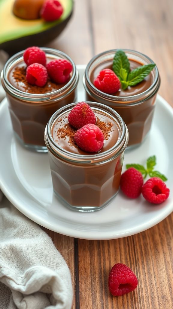 Avocado Chocolate Pudding  