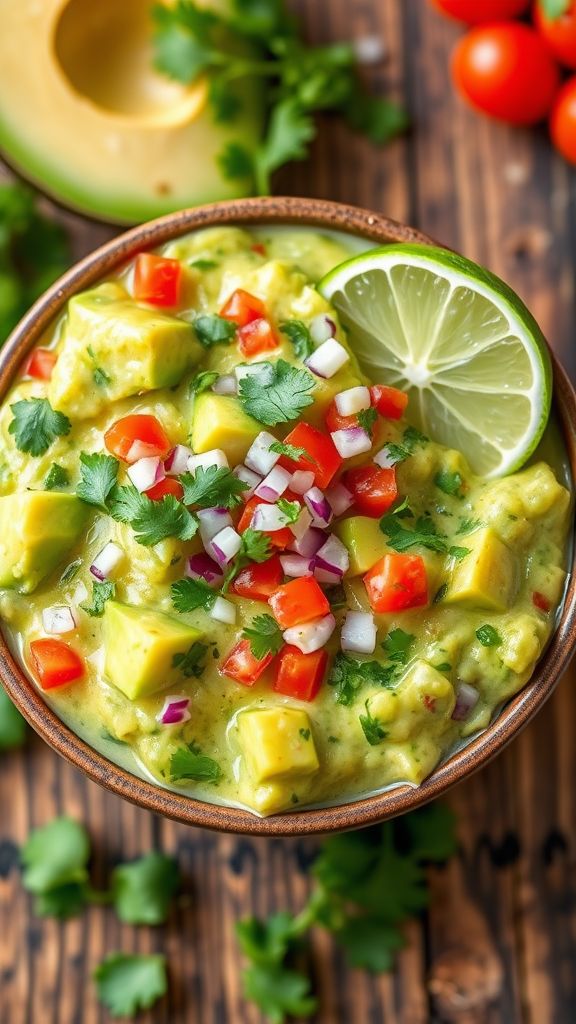 Avocado Cilantro Lime Salsa