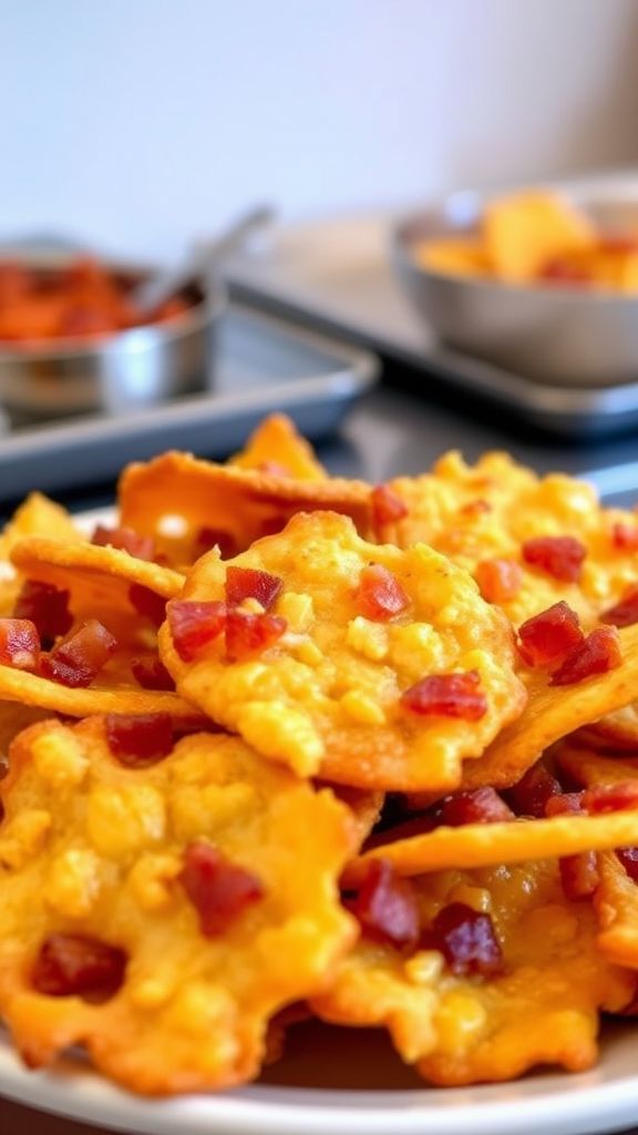 Bacon Cheddar Keto Snack Crisps