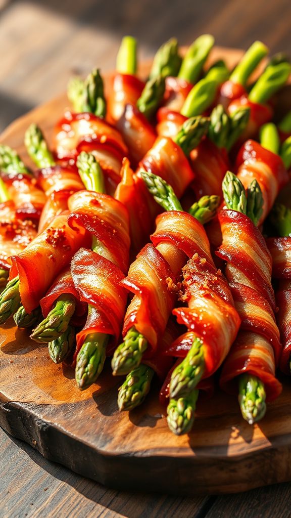 Bacon-Wrapped Asparagus Bundles