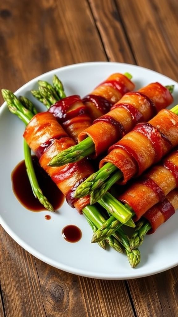 Bacon-Wrapped Asparagus Bundles  