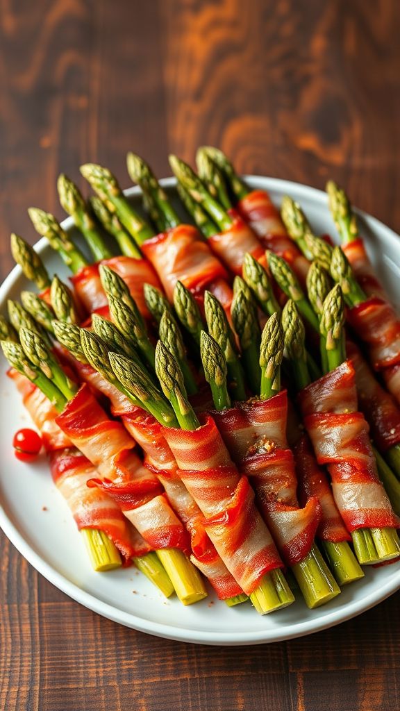 Bacon-Wrapped Asparagus Bundles