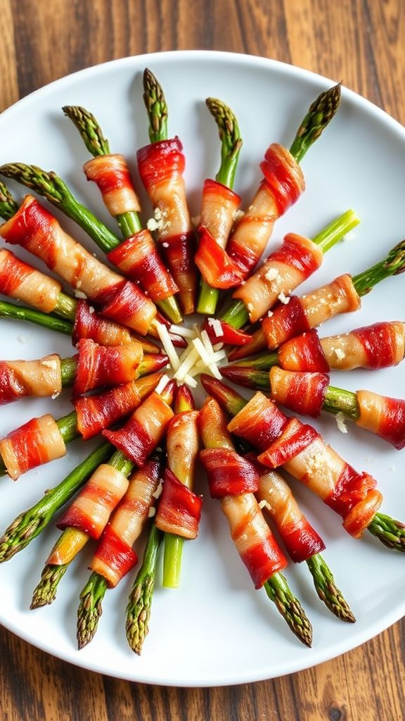 Bacon-Wrapped Asparagus Sticks