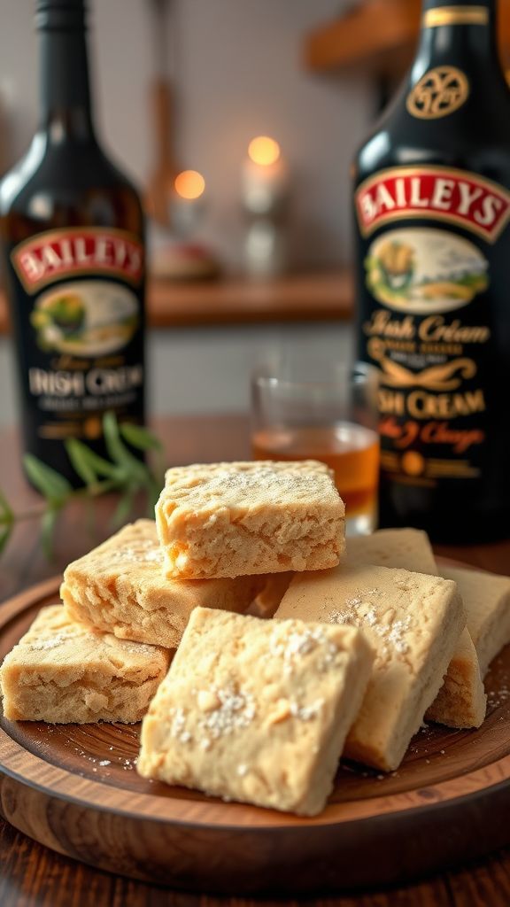 Bailey's Irish Cream Shortbread  