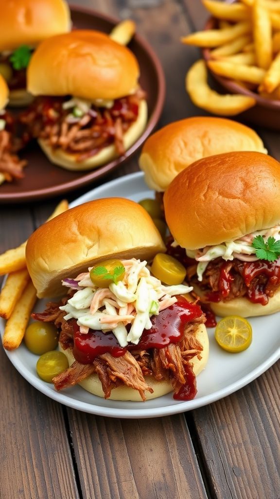 BBQ Pulled Pork Sliders  