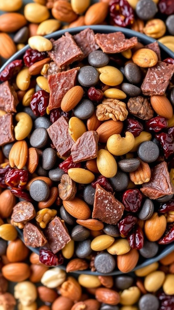 Beef Jerky Trail Mix  