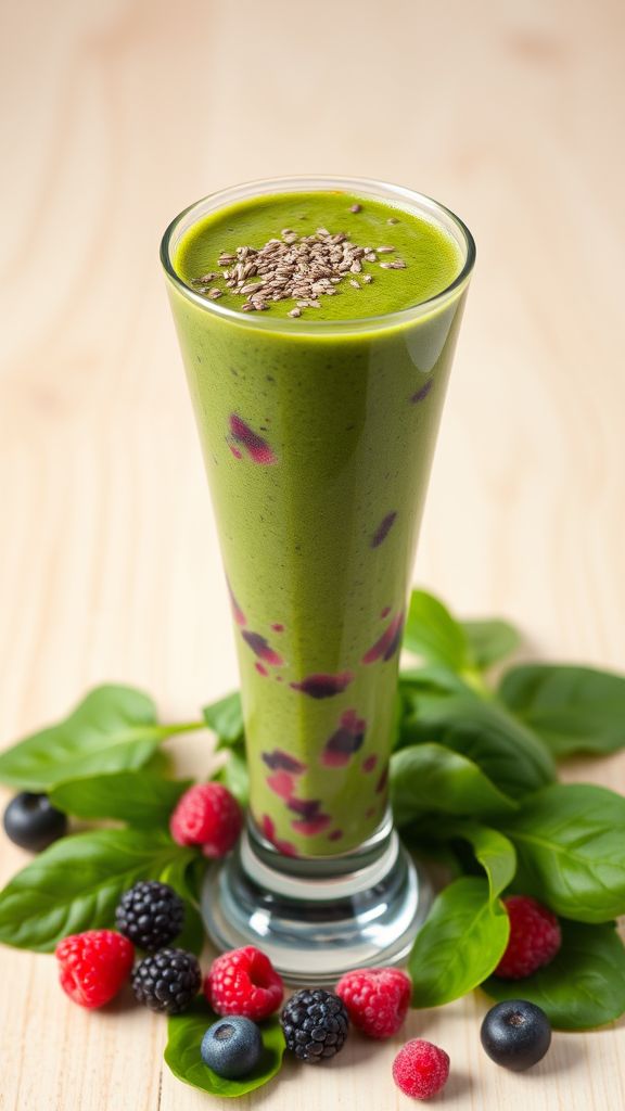 Berry Spinach Protein Blast  