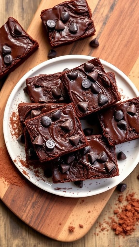 Black Bean Protein Brownies  