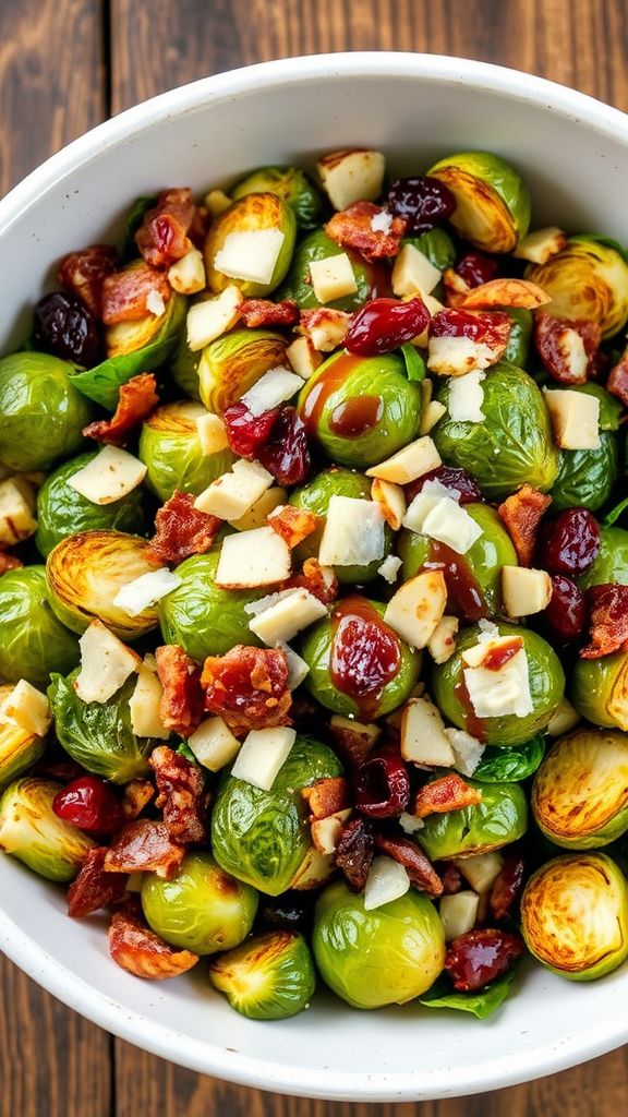 Brussels Sprouts and Bacon Salad