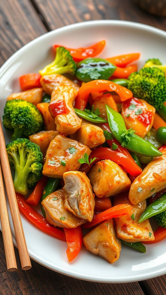 Budget Chicken Stir-Fry with Veggies