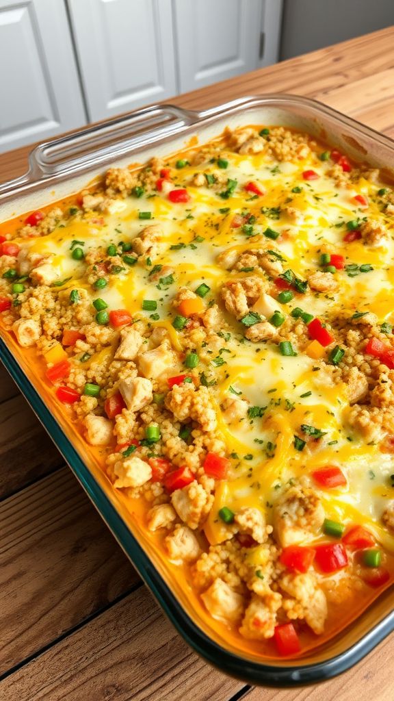 Budget-Friendly Chicken and Quinoa Casserole